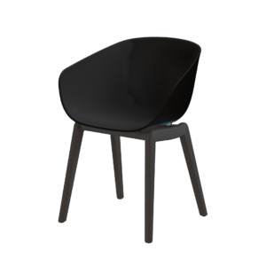 14062020083055 K12028 Just A Chair Stuhl Mit Armlehne Schwarz Sitz Schwarz