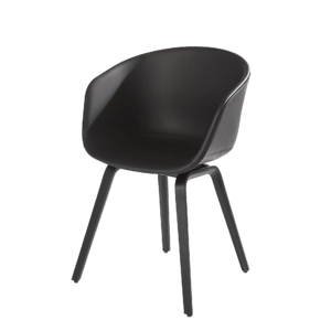 ABOUT A CHAIR BLACK LEATHER